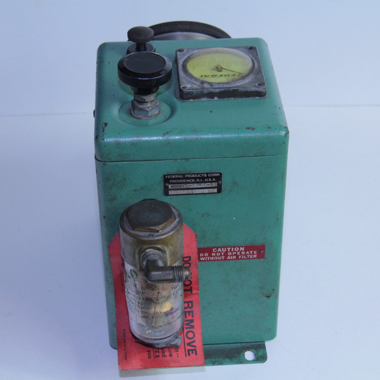 Federal Dimensional Air Gauge D 5000 R1 with AFL-9 Oil/Water Separator