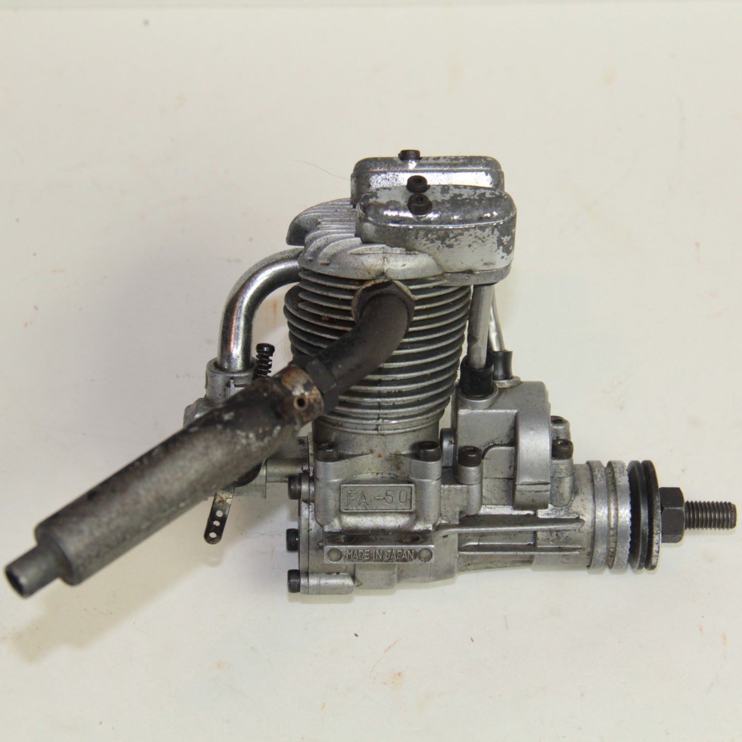 Saito FA-50 RC Glow Engine – Airplane Motor w/ Muffler 🛩️ XOLEV