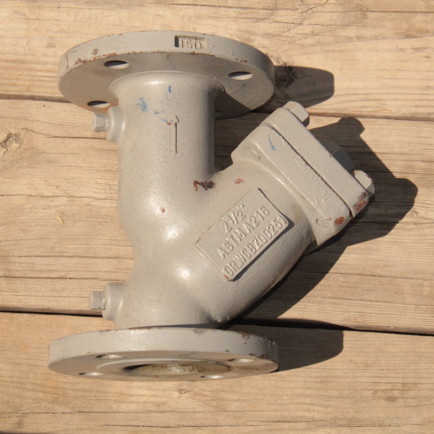 TITAN-FCI YS-61 2½" Flanged Y-Strainer – ASTM A216 Cast Steel Class 150