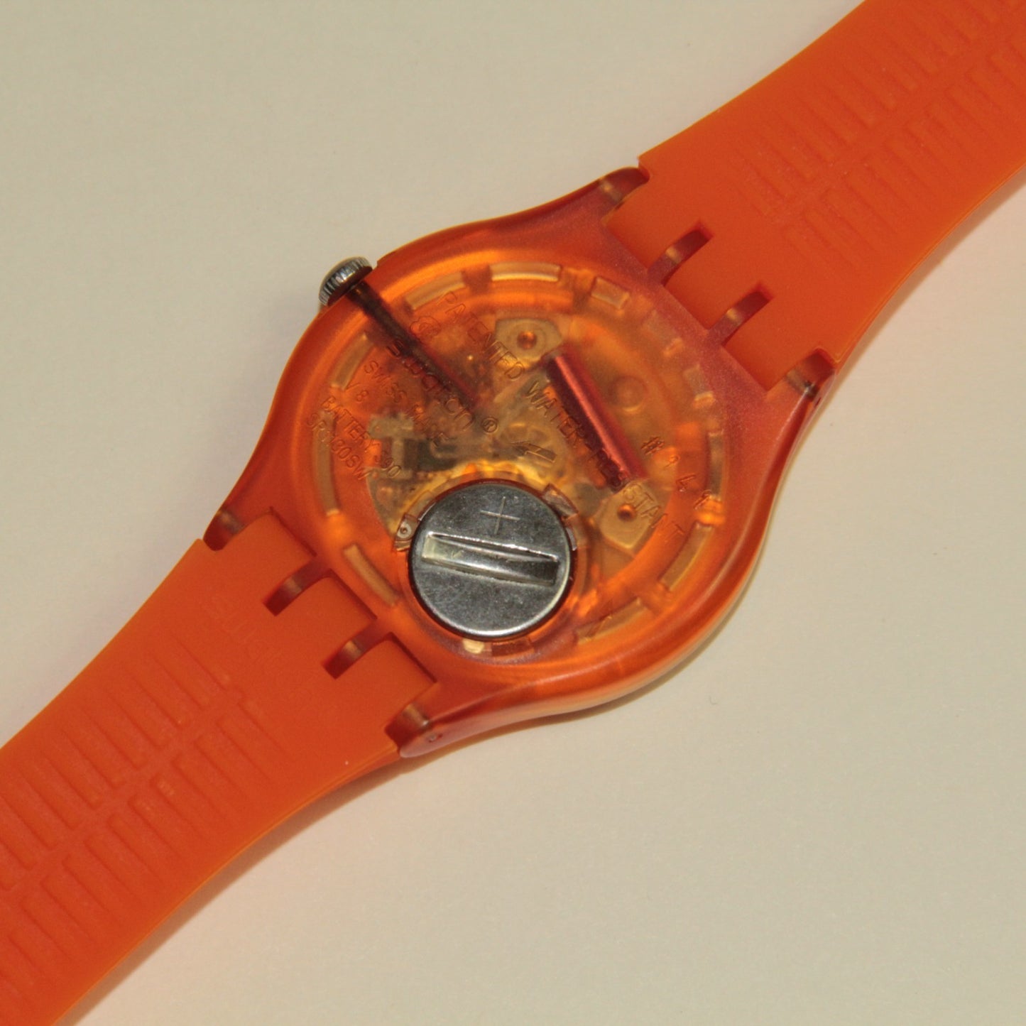 Swatch Watch Pumpkin Rebel – Orange SUOO700I - Day-Date 30 year Kit Club in Box