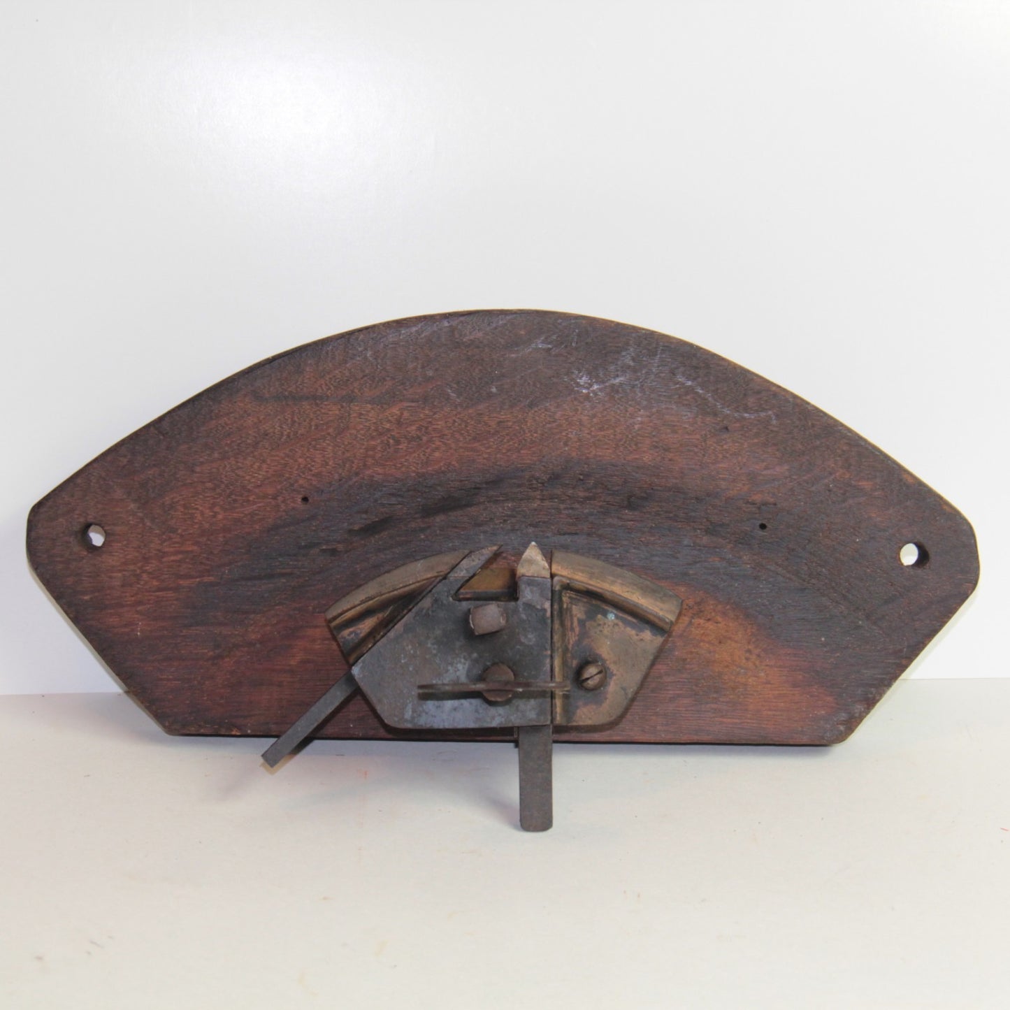 Vintage Cooper’s Croze Plane – Barrel Maker’s Tool – Tiger Oak Wood – 15.5" ⚒️