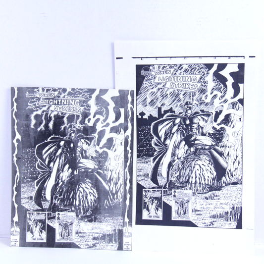 The Storm – When Lightning Strikes Posters (1993) – Hand-Signed J-Bolt - Set