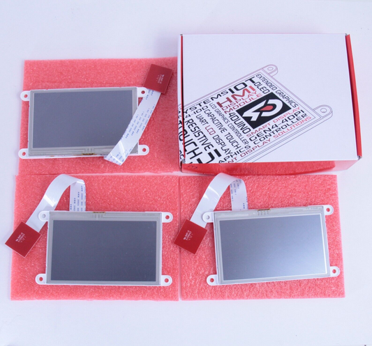 3 Pack Raspberry Pi HAT OLED Touch Displays – 4D Systems GEN4-4DPI-43 – 4.3"