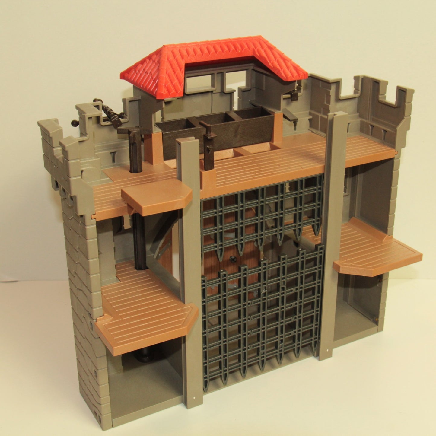 Playmobil Royal Lion Knights Castle Part – Main Gate Wall Section - 4865