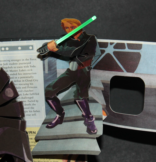 Star Wars: A Pop-Up Guide to the Galaxy 2007 Matthew Reinhart Lightsabers Work!