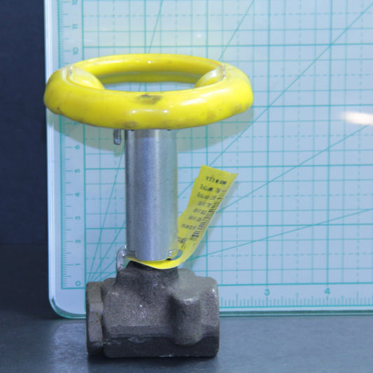 Apollo 3/8" Carbon Steel Ball Valve 73A 102 0415A Extension & Wheel Handle