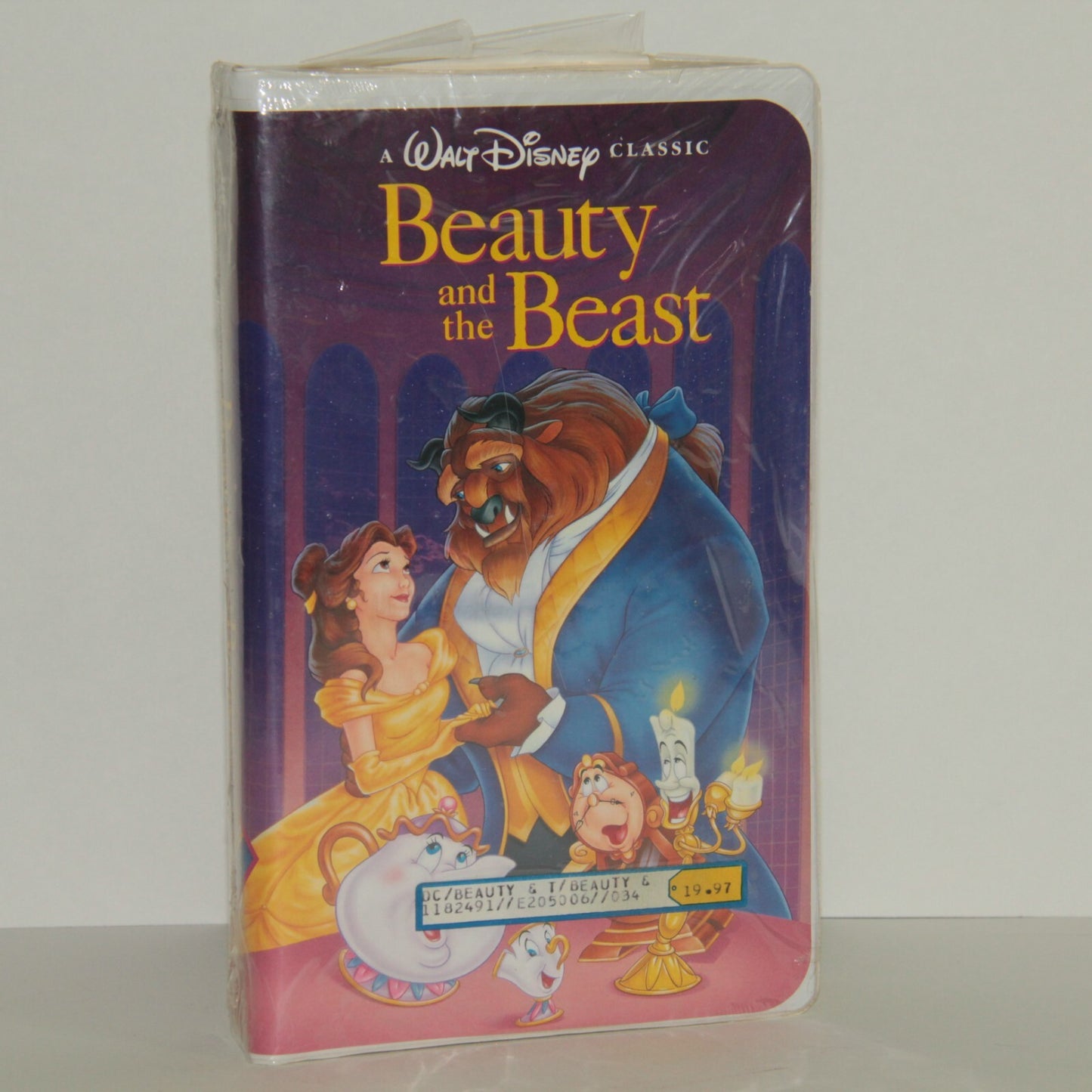 Walt Disney’s Beauty and the Beast – Black Diamond VHS (1992) Factory Sealed!