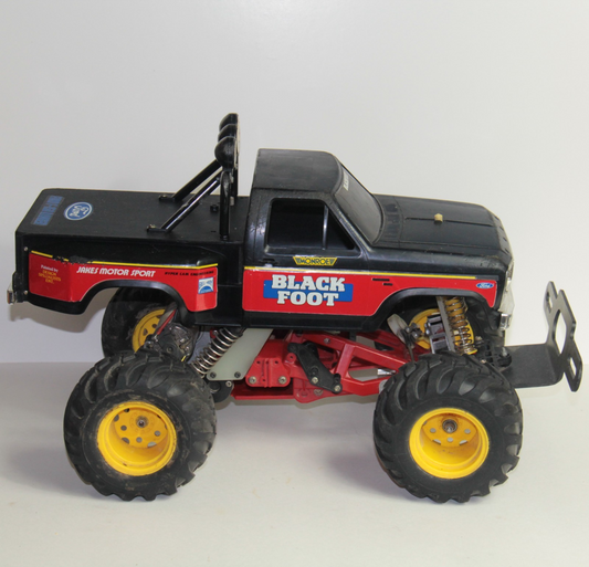80's R/C Vintage Truck Tamiya Blackfoot Ford F150 – For Parts or Repair 🏎️