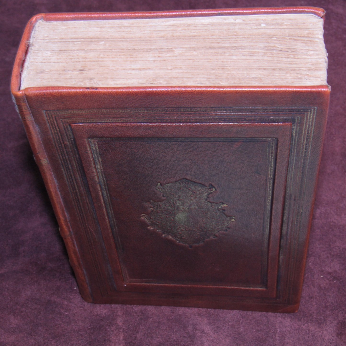 Fine Leather Binding - The Works of Rabelais Illustrated by Gustave Doré Book
