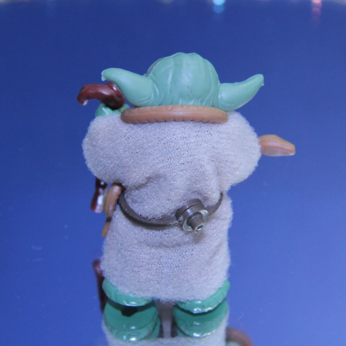 RARE Kenner Star Wars 1980 Green Apple Matte Yoda Black Pac-Man Eyes NEAR MINT