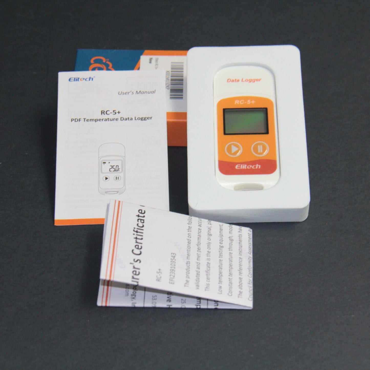 10x Elitech RC-5 USB Temperature Data Logger | Reusable | Auto PDF Reports