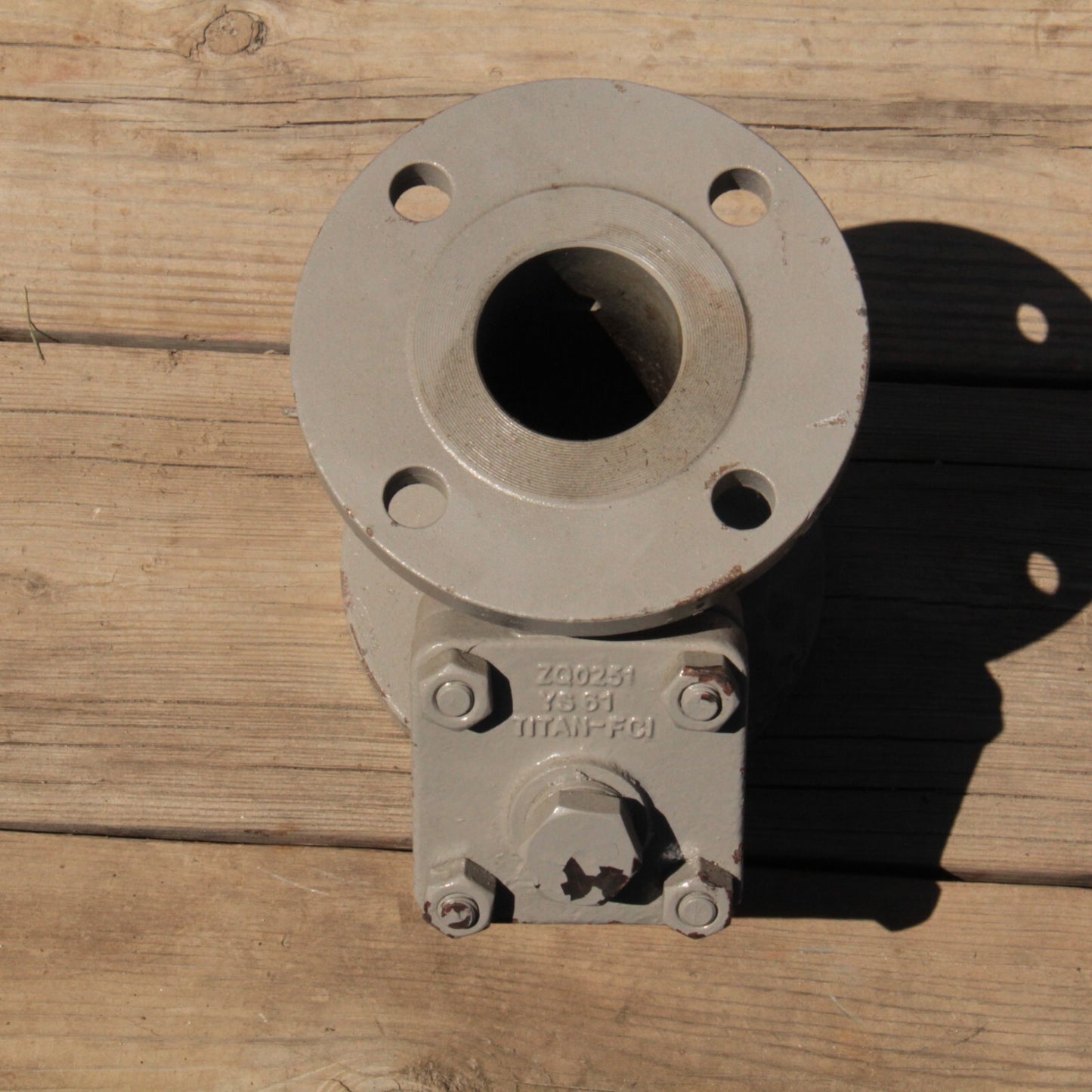 TITAN-FCI YS-61 2½" Flanged Y-Strainer – ASTM A216 Cast Steel Class 150