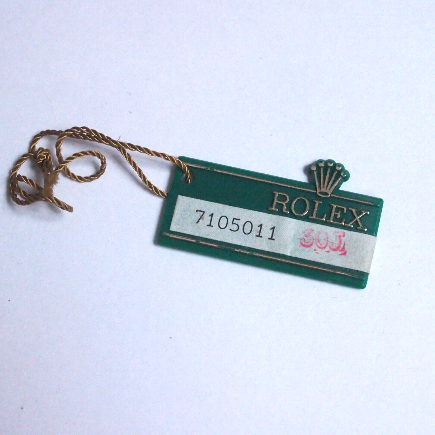 Rare Vintage Original Rolex Submariner Oyster Hang Tag  Authentic Collectible ✨