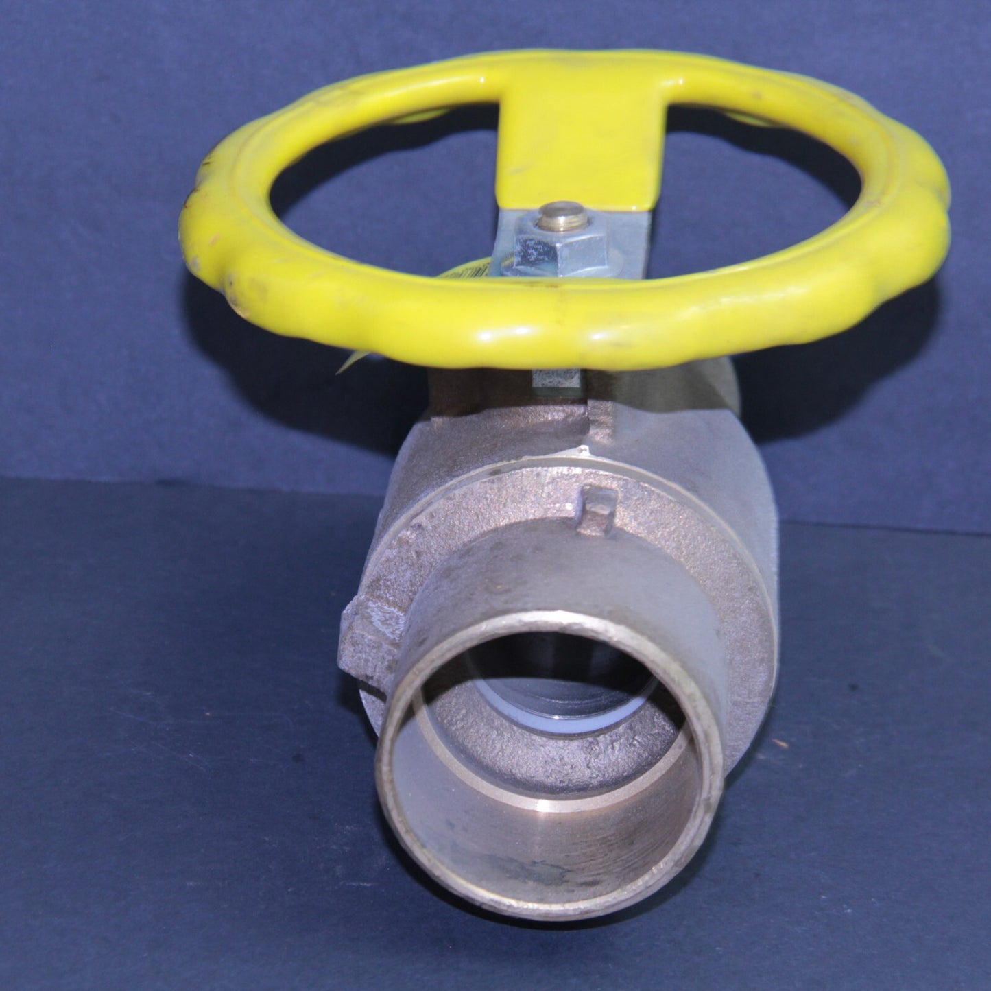 Apollo 70-208-15 2" Bronze w Brass Ball Valve Full Port Steel Wheel Handle