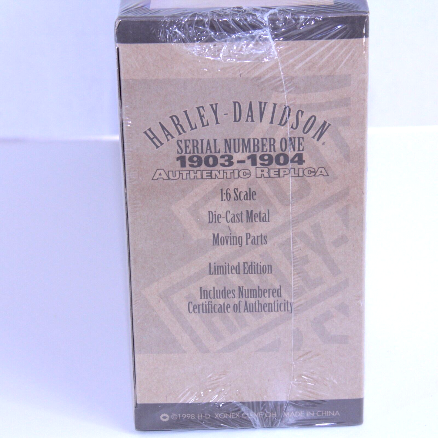 Harley Davidson 1903-1904 Motorcycle 1:6 Scale Diecast Metal Replica New SEALED
