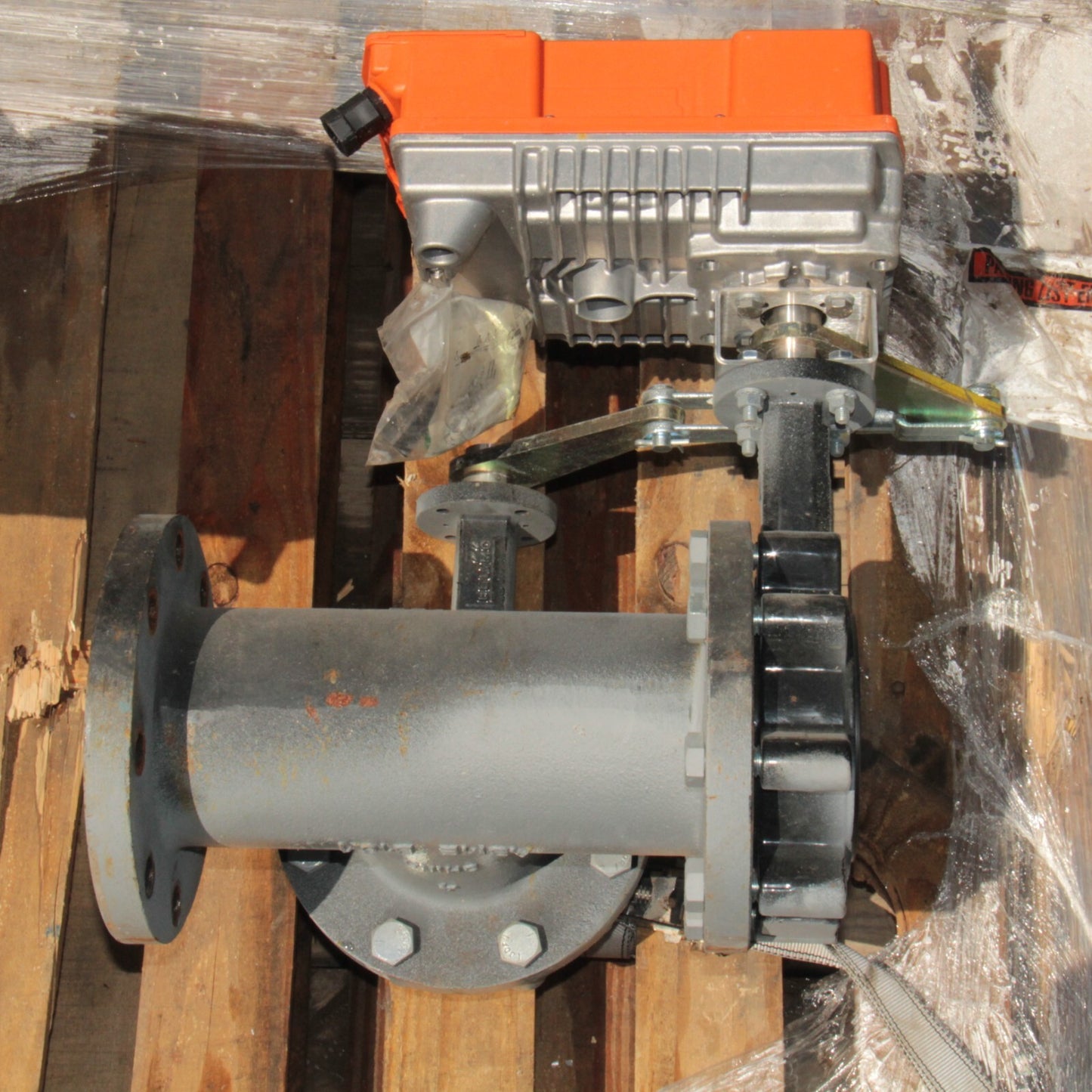 Belimo F7100HD+PRBUP-3-T Butterfly Valve Assembly 4" 3-Way Mixing DN 100