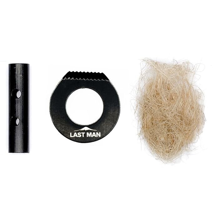 Ultimate Survival Bracelet Kit - Paracord, Fire Starter, Fishing Gear, Compass