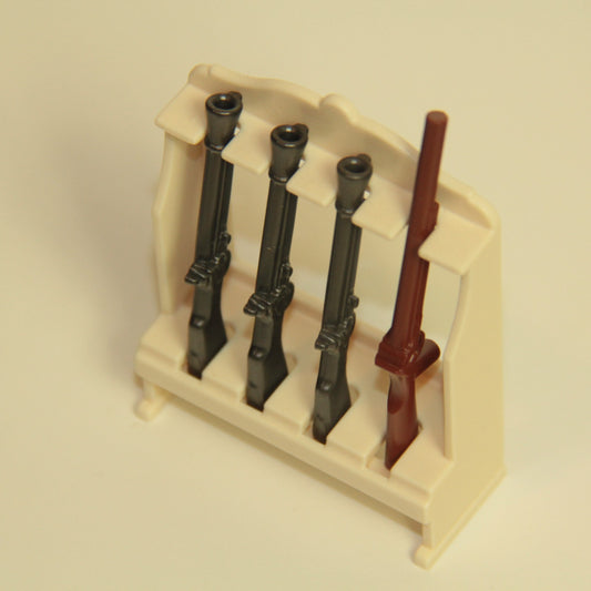 Playmobil Pirate Guns Muskets in Stand
