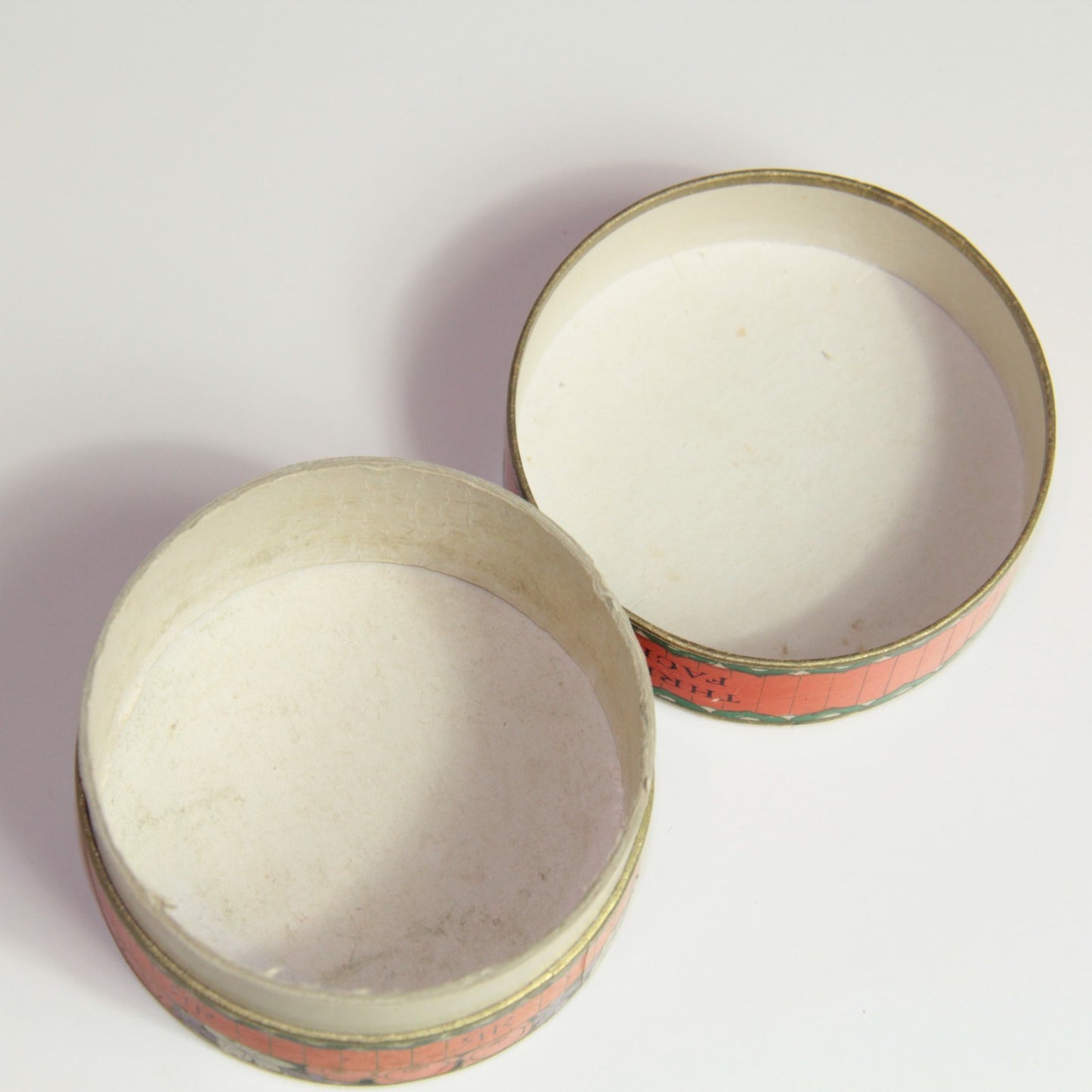 2x Antique Richard Hudnut Powder Box – “Three Flowers” Art Nouveau – Empty 🌸