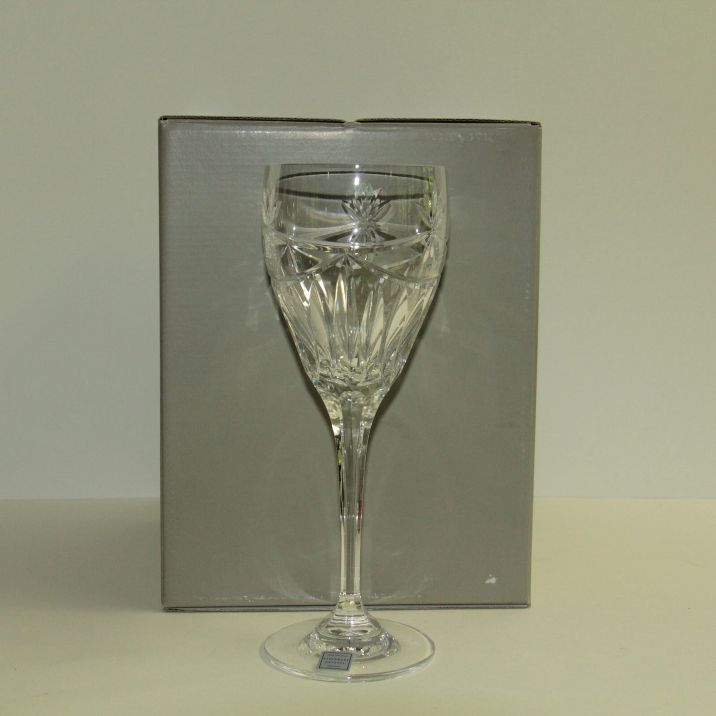 Tipperary Crystal Wine Stems – Set of 4, 24% Lead Crystal Made in Ireland NEW