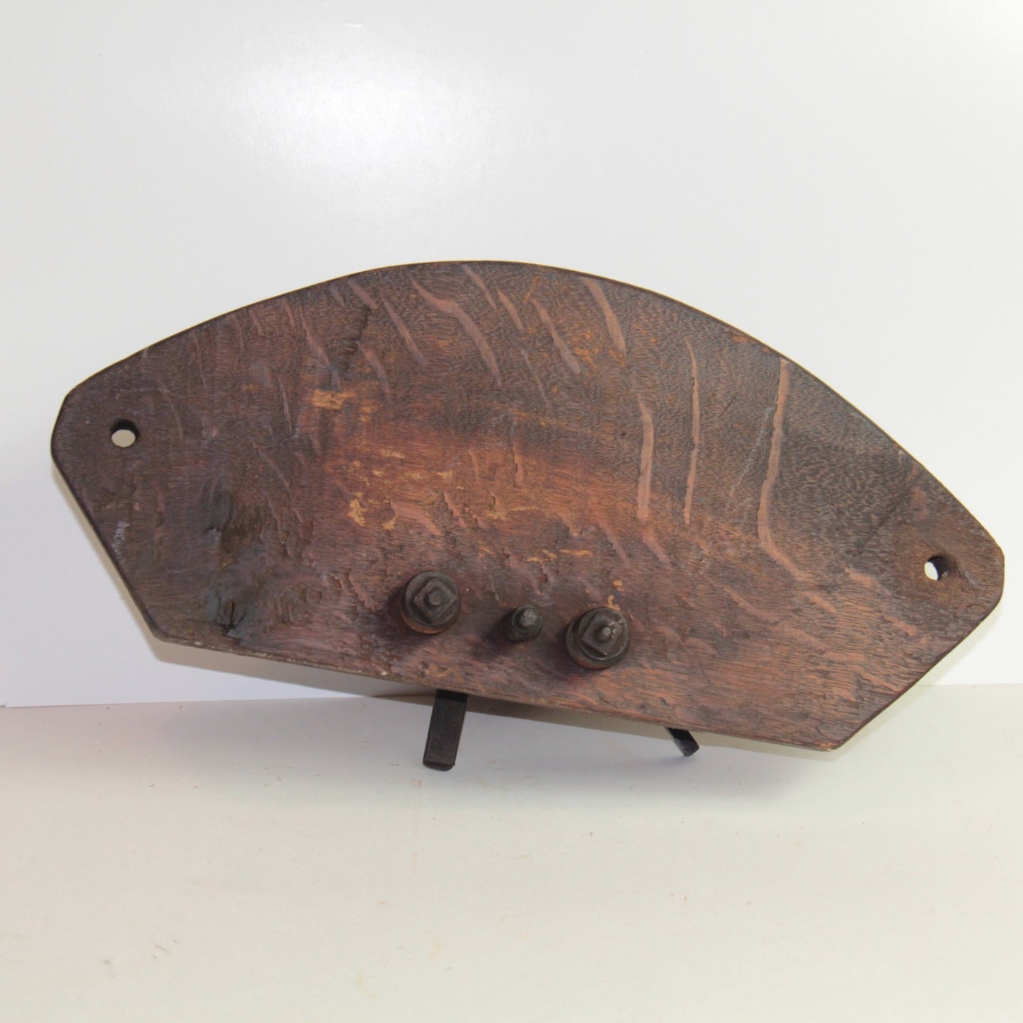 Vintage Cooper’s Croze Plane – Barrel Maker’s Tool – Tiger Oak Wood – 15.5" ⚒️